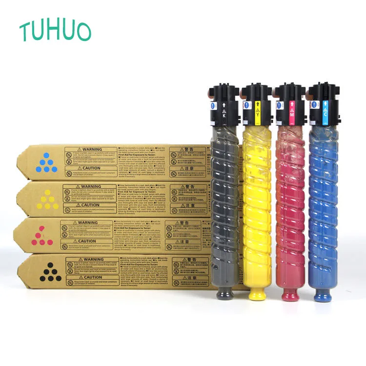 4PCS/1 Set Compatible SPC810 SPC811 Toner Cartridge For Ricoh Aficio SPC810DN SPC811DN High Yield Copier Color Toner