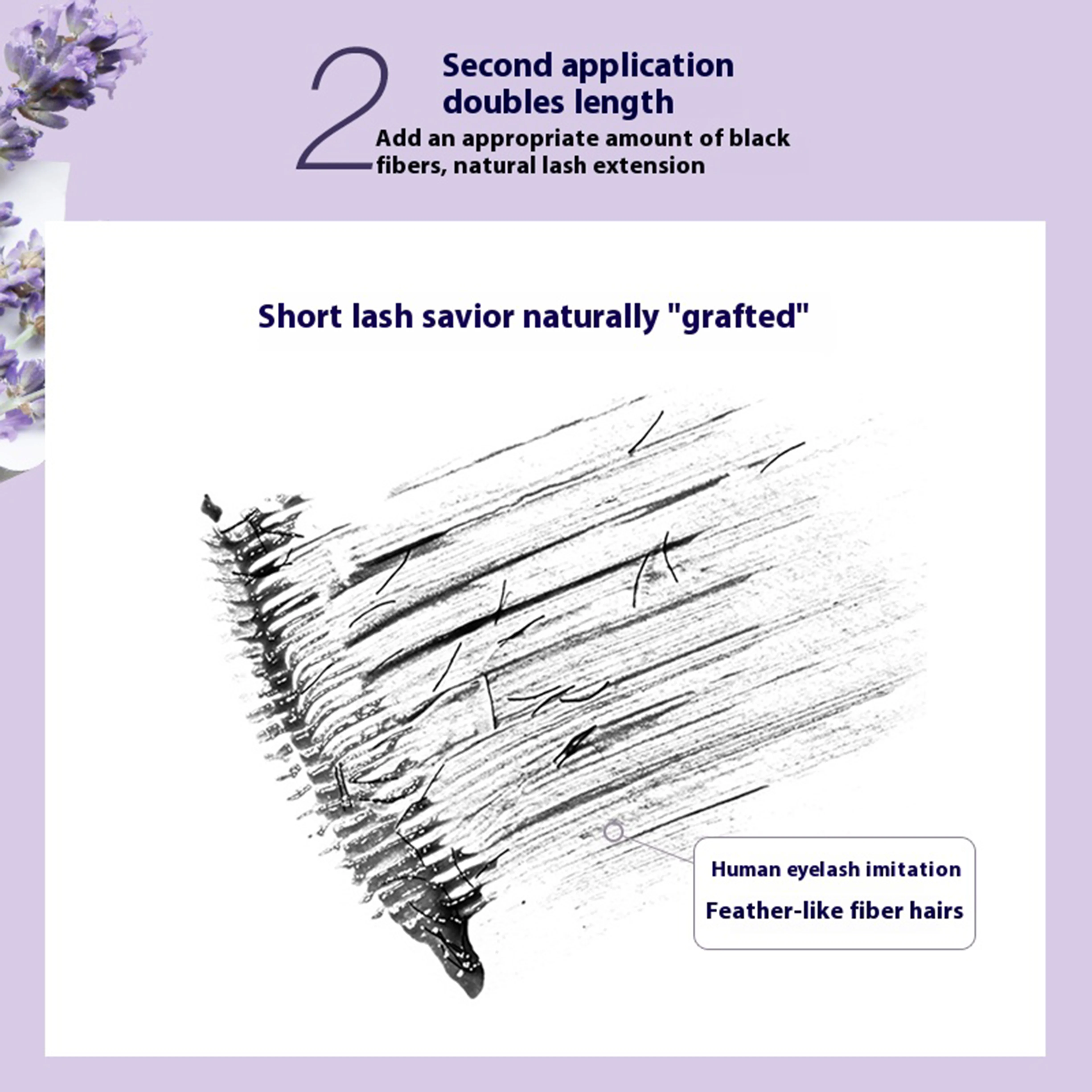 Wodoodporny tusz do rzęs NOVO wydłużający i zwiększający objętość z podwójną szczoteczką zapewnia delikatne podkręcenie i długotrwałe trwałość.