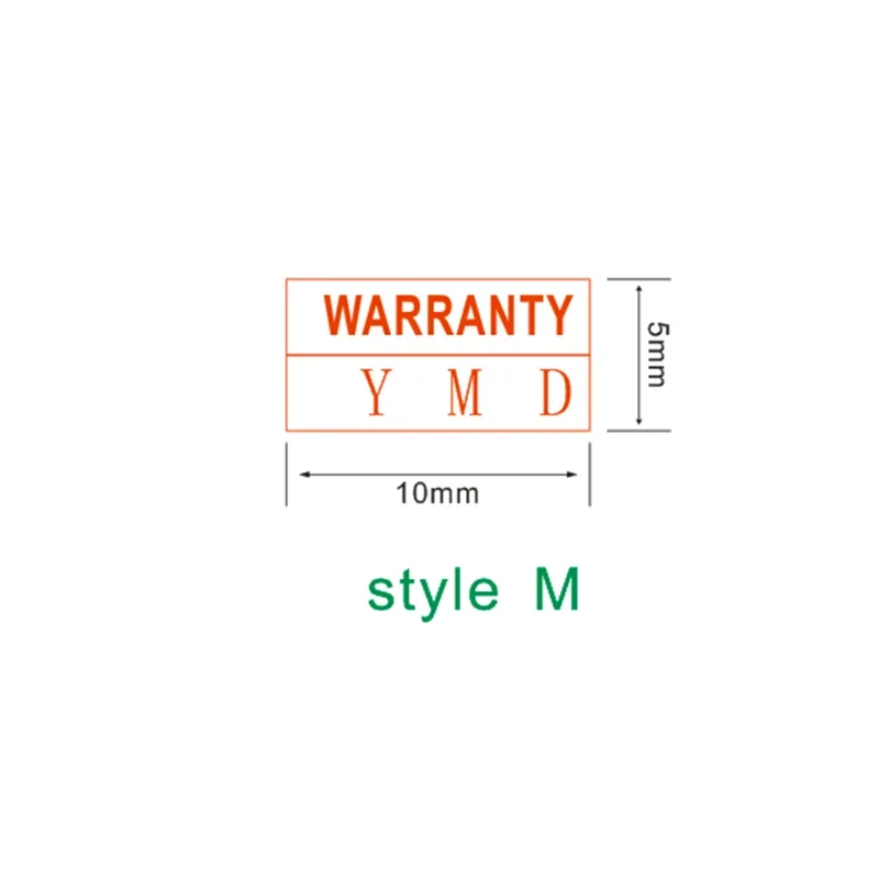 مصنع الجملة تخصيص الضمان ختم التسمية تنطبق على الهاتف المحمول الكمبيوتر الأجهزة الكهربائية المسمار ملصق