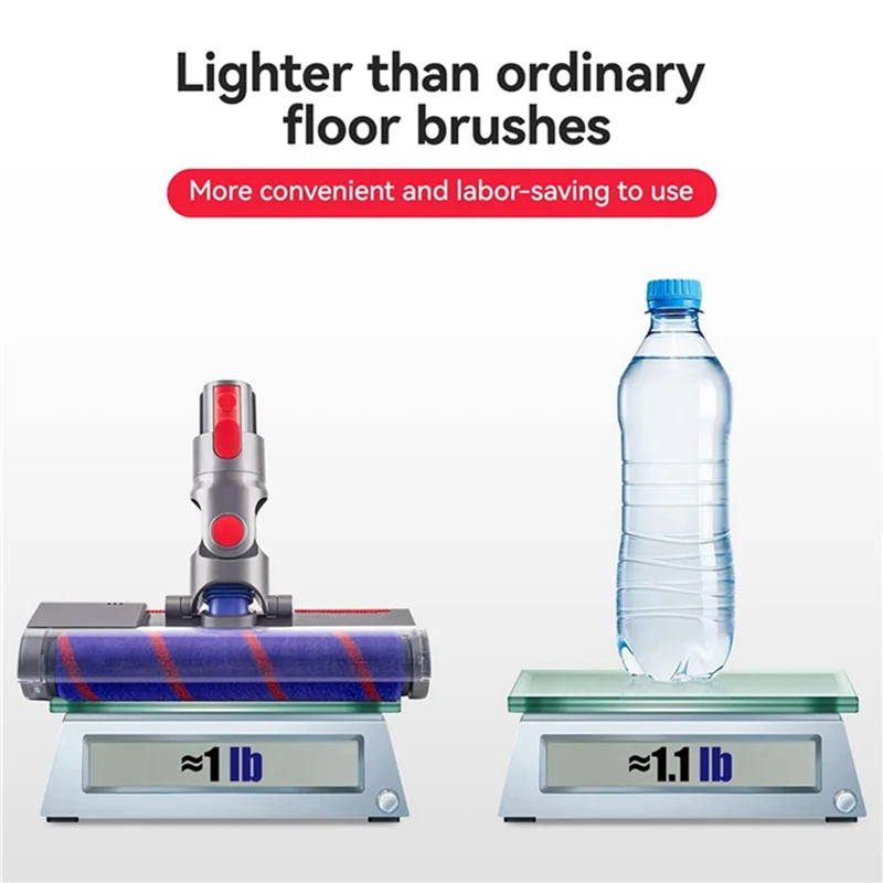 

A49Z 1Set Replacement Parts Accessories For Dyson V7 V8 Vacuum Cleaner Electric Floor Brush Head+Front And Rear Filter Accessori