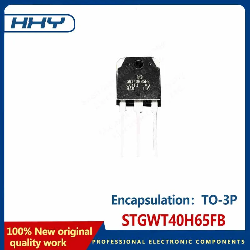 10pcs  STGWT40H65FB package TO-3P IGBT field effect tube 650V 80A