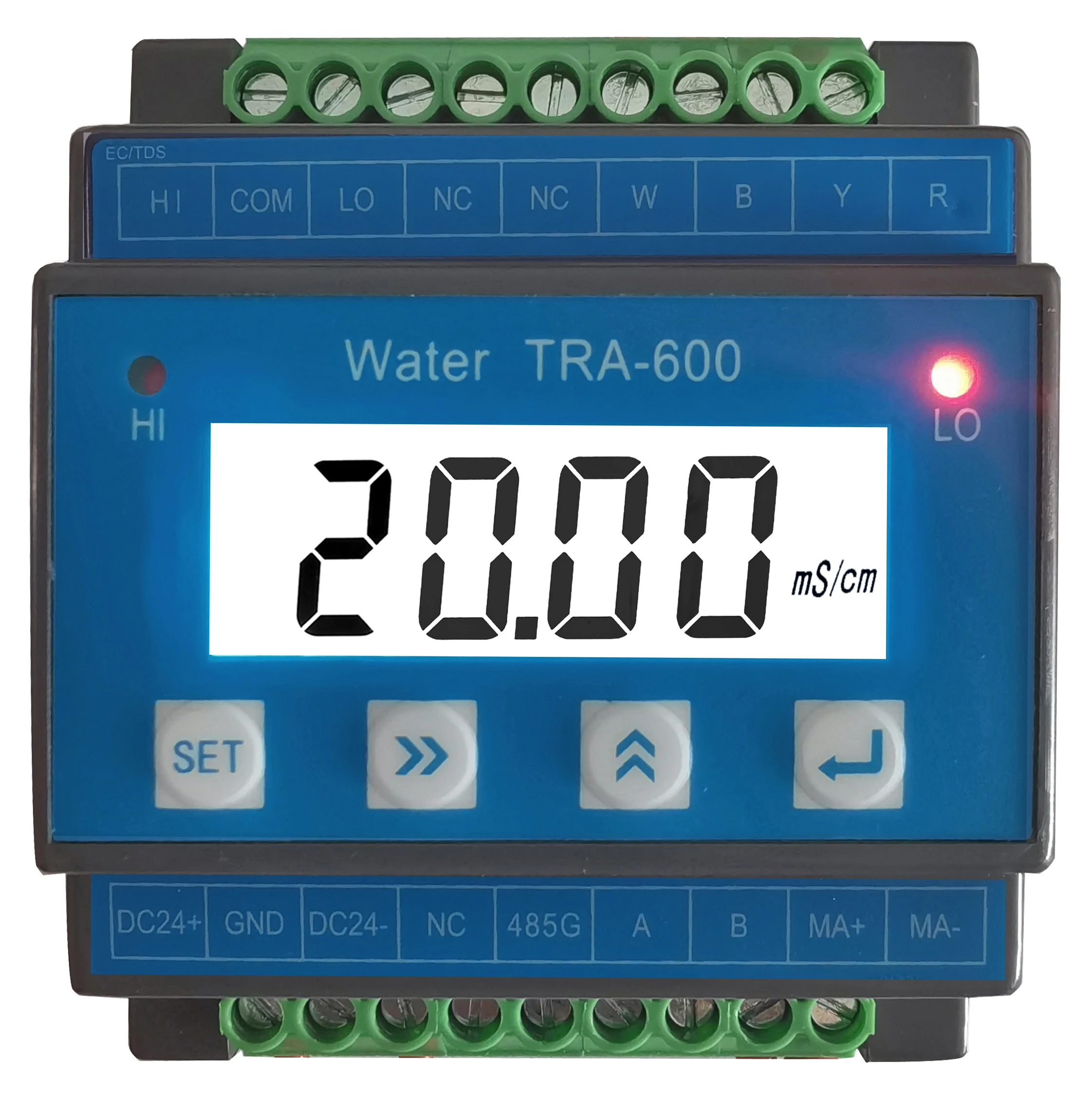 Imagem -04 - Transmissor Controlador de Condutividade Online Tds ec Série Tds-tra600 Novo