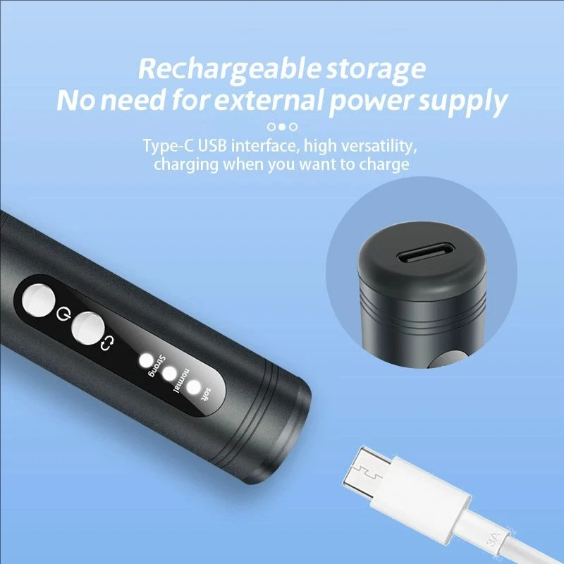 Nagelboormachine Elektrische draagbare nagelvijl Oplaadbare nagelschuurmachine voor gelnagels polijsten voor thuis manicure salon