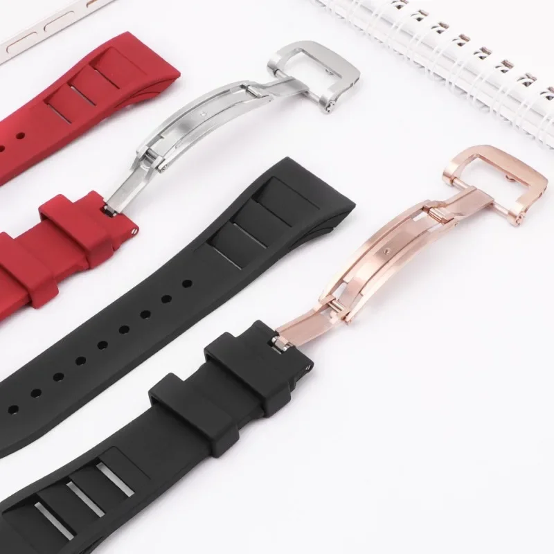 Fluorororubber strap for  modified shell