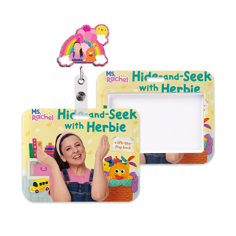 

New Arrival Teacher Ms Rachel Horizontal Holder Girls Lanyards for Kids Key Neck Strap Card Badge Bus Keychain Accessories