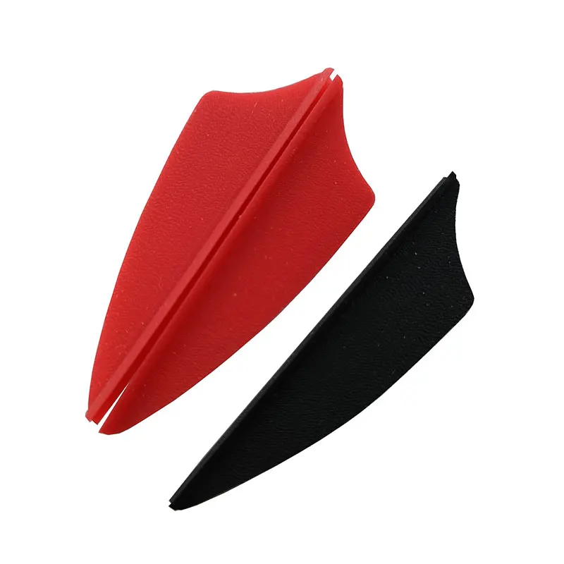 Archery 1.75 inch Plastic Arrow Vanes Feather for Carbon Arrow Shaft Arrow DIY Accessories Shooting Hunting 36pcs