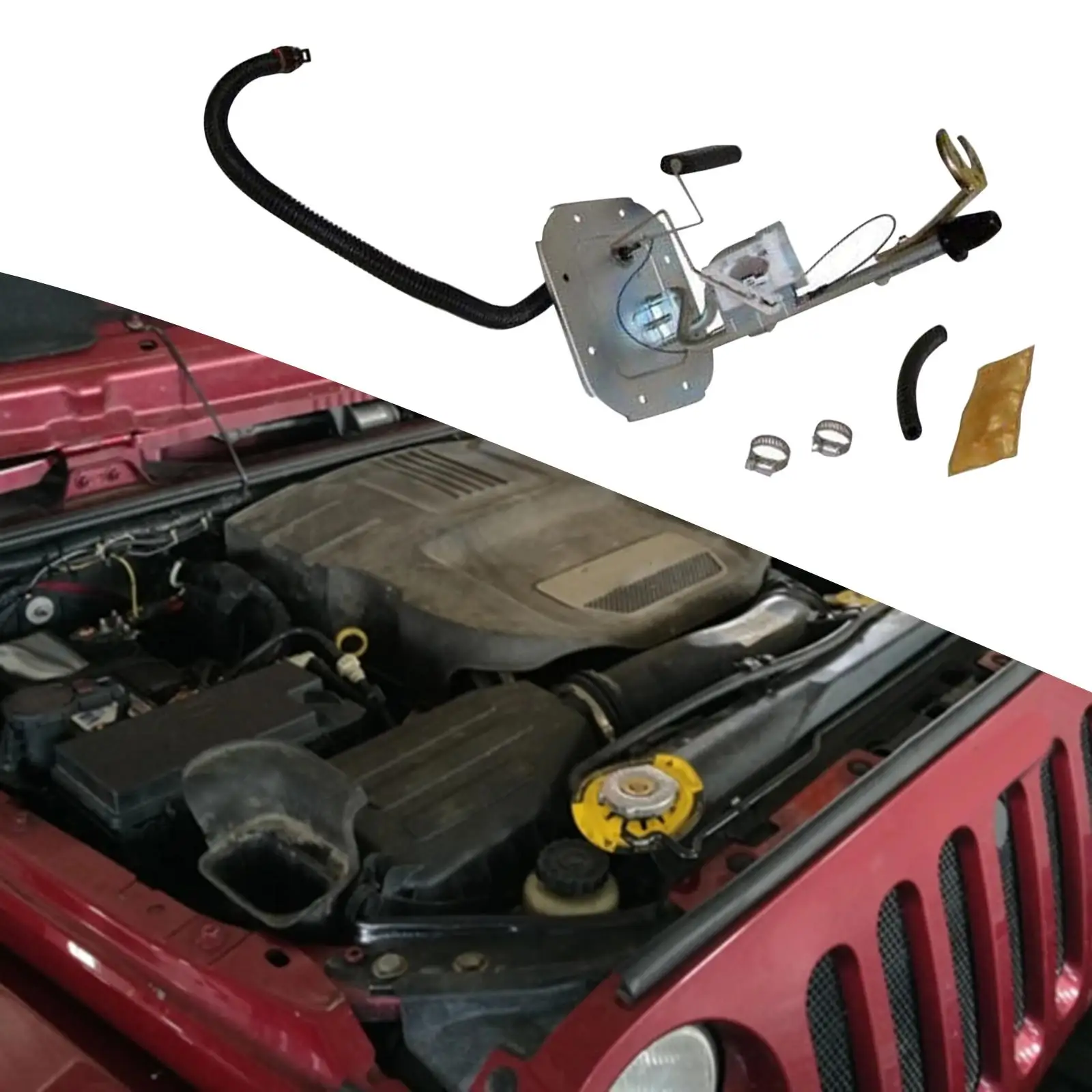 

Fuel Level Sending Unit 53003341x Easy to Install Professional Repair Parts Assembly Durable for Jeep Wrangler Yj 1987-1990
