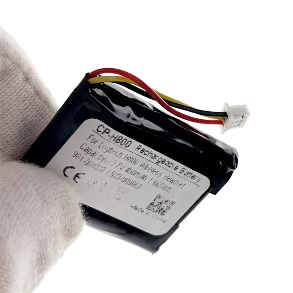 Genuine Rechargeable CP-H800 battery For LOGITECH H800 533-000067 AHB472625PST 981-000337 in Stock Earphone Battery+ tools