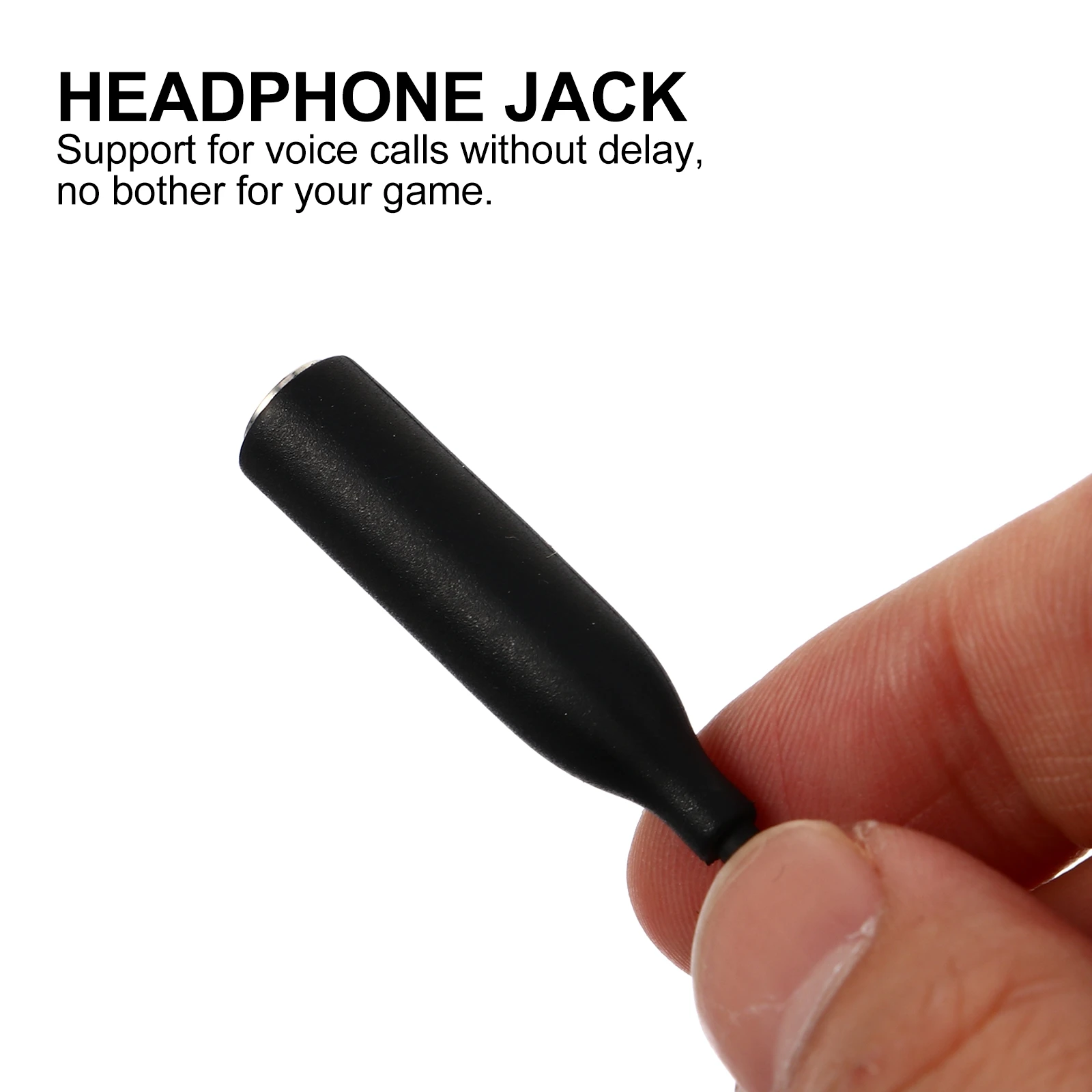 

1pc Type C To 3.5Mm Headphone Earphone Converter For Charging Call Play Control Compatible With Smartphoneearphone Adapter