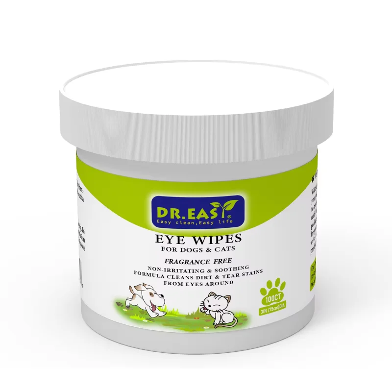 400ct Pet Wipes Non Woven Mild Organic Ears Eyes Body Cleaning Cotton Bamboo Safety Cat Get rid of the Small Animals Dirt