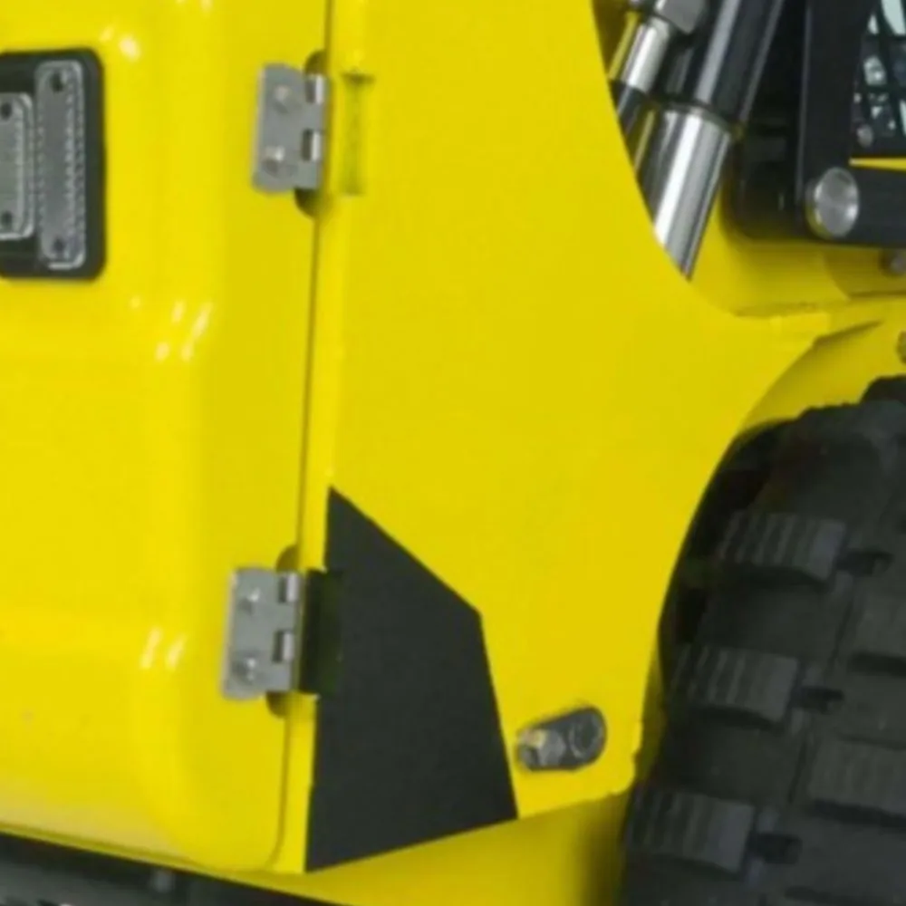 Jouets LESU 1/14 RC chargeur hydraulique en métal Aoue LT5 assemblé peint dérapage camion sur chenilles lumière son modèle de voiture Machine