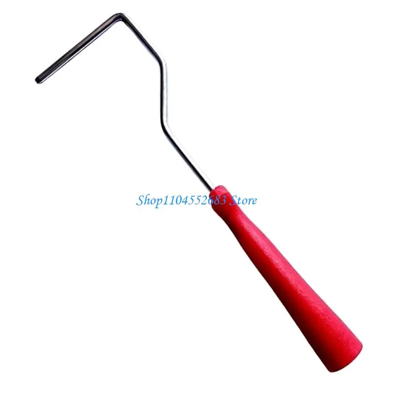 Wool Paint Roller with Plastic Handle For Artistic Painting