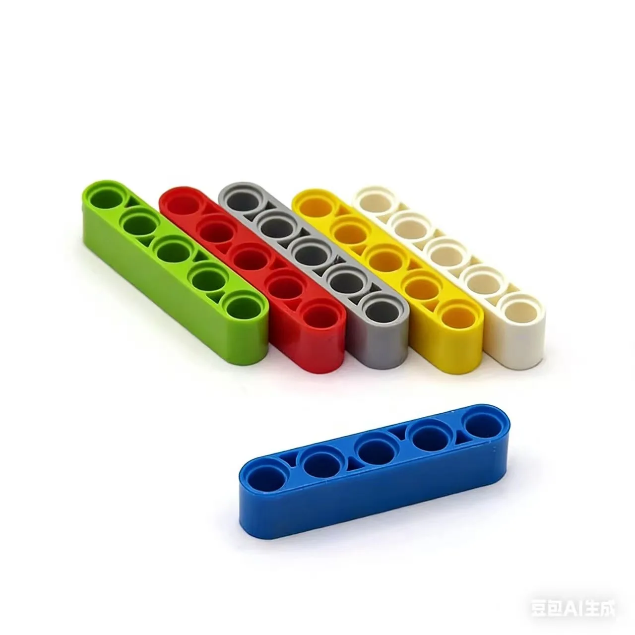 MOC 100PCS 32316 Liftarm Building Blocks Kit Thick 1x5 Connector With Hole Brick Toy Birthday Boys Girls Special Funny DIY Gifts