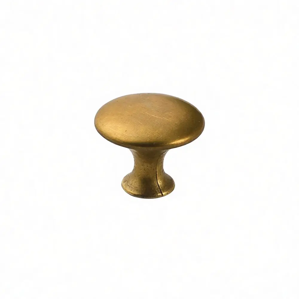 Stylish Round Furniture Handle Single Hole Cabinet Knob Drawer Pull For Modern Kitchen Cupboard Wardrobe Door Hardware Tool