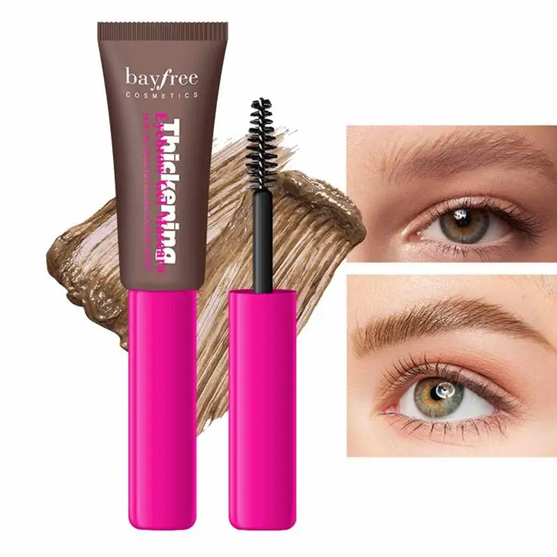 Gel per sopracciglia Ispessimento Mascara per sopracciglia Caffè Nero Marrone Colore Sopracciglia Vernice gel Sopracciglio Tinta Mascara Eye Brow Enhancer Cream