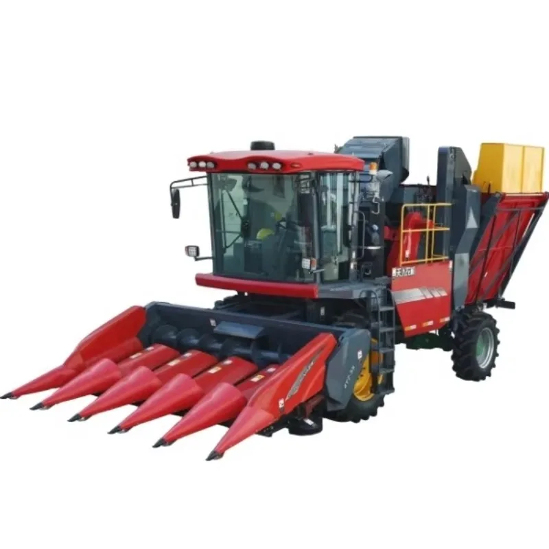 Portable Small Wheat Combine Harvester Easy Trailer Transport Rural Household Dry Field Grain Reaping Harvest Agricultural
