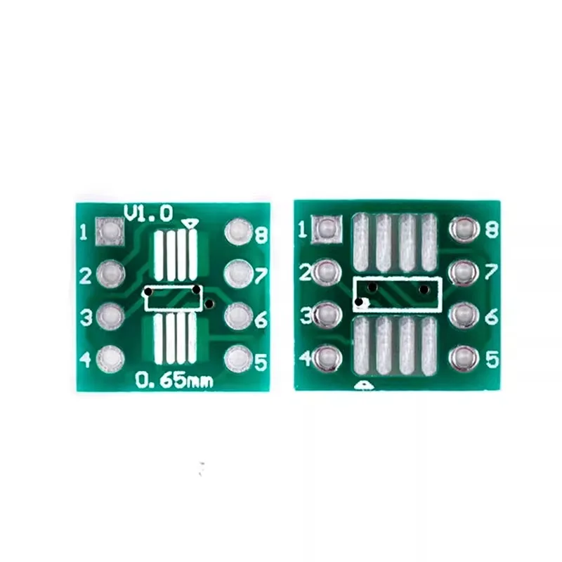 10 Piezas Adaptador SOP SOP8 SOP10 SOP16 SOP28 TQFP QFN56/64 Placa de Prueba IC PCB 4