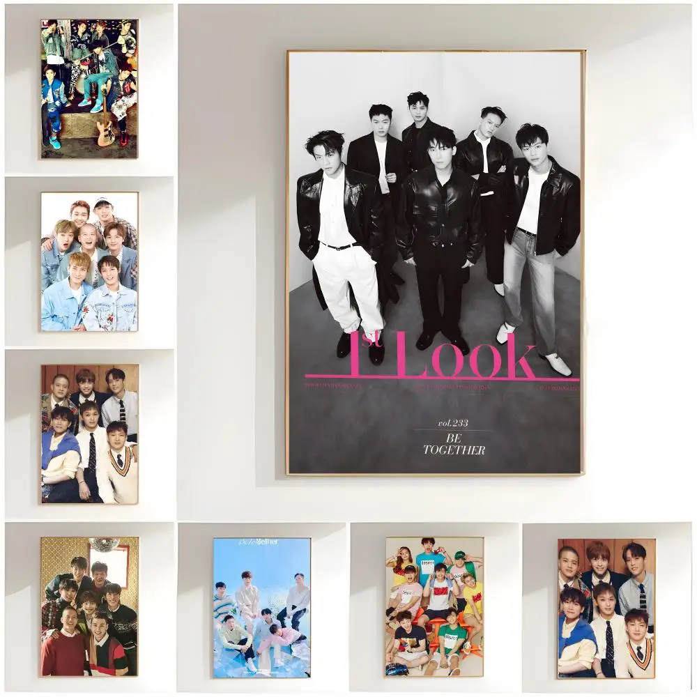 kpop group b-btob Poster Classic Wall Art  Home Decor  Peel and Stick Unframed