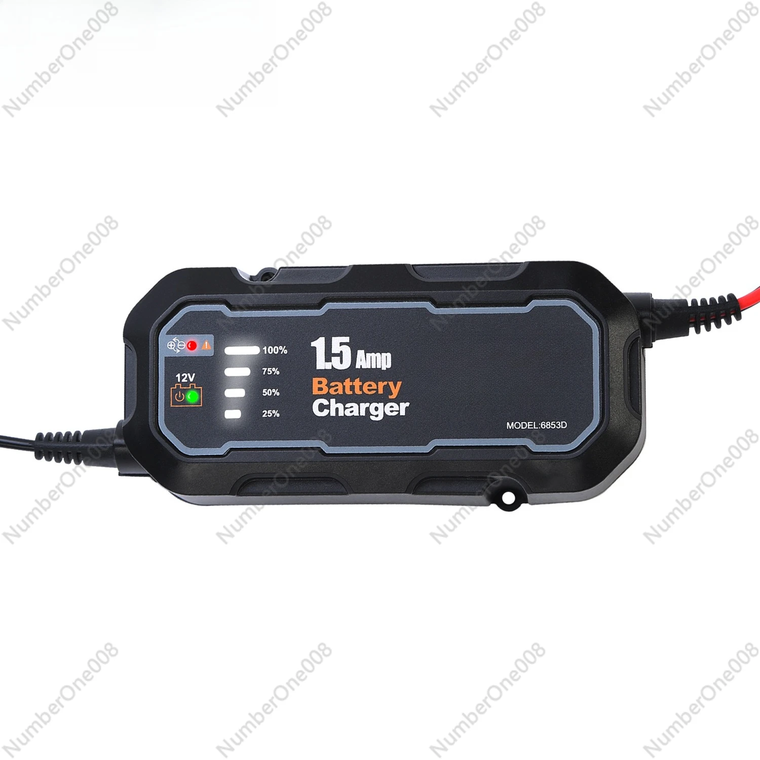 

Зарядное устройство для мотоциклетных аккумуляторов 1.5A, 100V-240V, умное зарядное устройство-поддерживающее зарядное устройство для свинцово-кислотных аккумуляторов автомобилей и транспортных средств