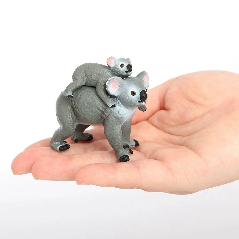 

Realistic Koala Model - Mini Wildlife Desk Decor, Cute Animal Figure for Home Office, Collectible Gift
