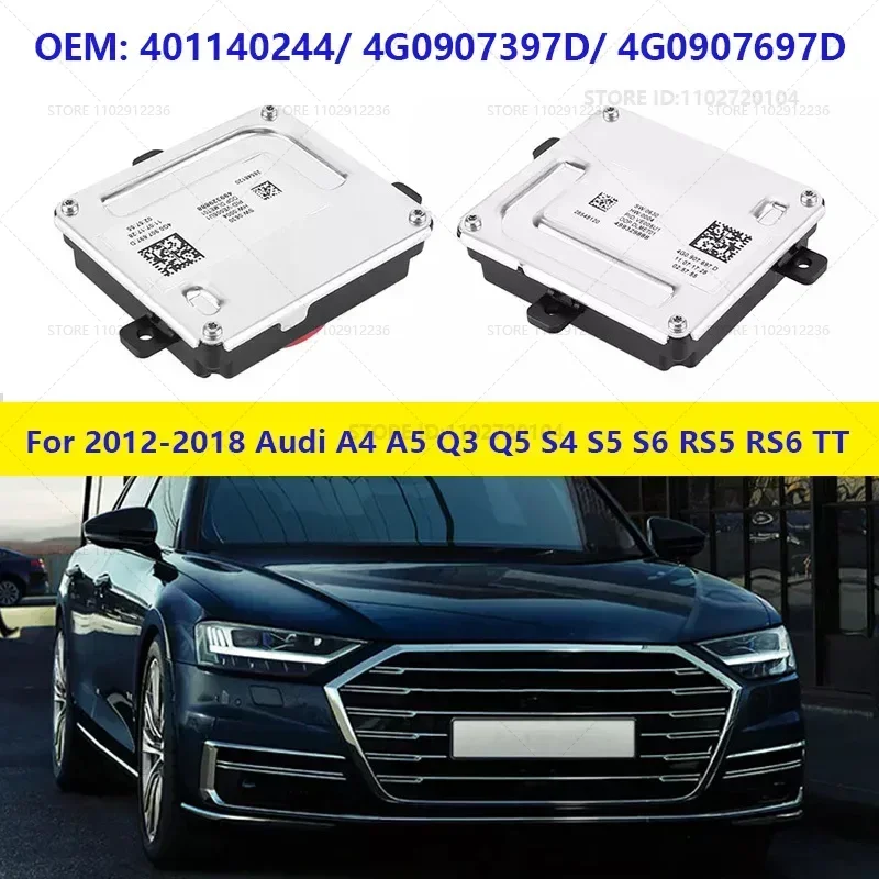 For 2012-2018 Audi A4 A5 Q3 Q5 S4 S5 S6 RS5 RS6 TT Daytime Running Light Module DRL Control 401140244 4G0907397D 4G0907697D