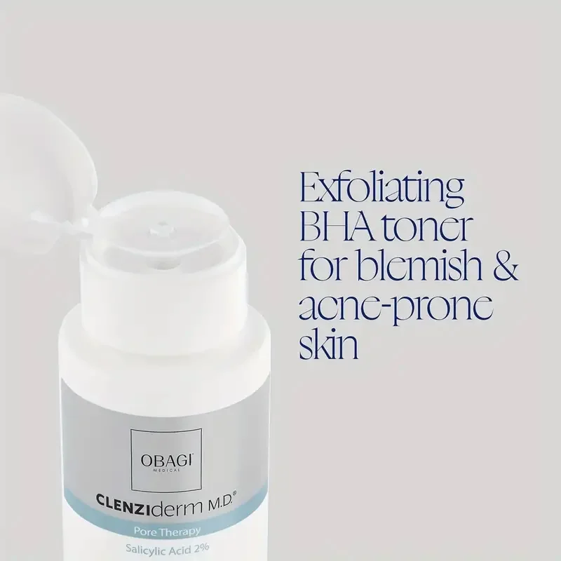 Obagi CLENZIderm Pore Refining Miracle Toner - Advanced Exfoliating & Radiance Boosting - 2% Salicylic Acid Acne Therapy - 5 oz