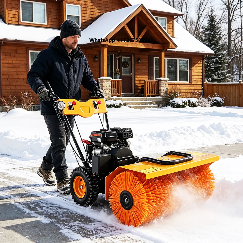 China Factory Cleaning Sweeper Shovel Snow Blower for Parking Lot Community Road Professional Snowblower Direct Shipping Snow