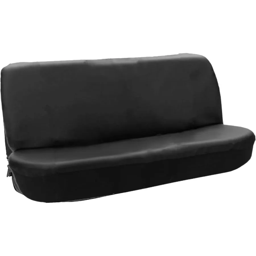 

Универсальный полноразмерный чехол на сиденье для скамейки-пикапа из искусственной кожи черного цвета, предназначенный для легкой установки и Du