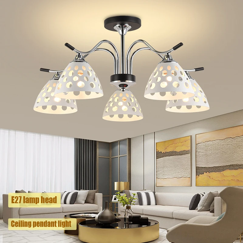 

Scandinavian living room chandelier modern ceiling light dining room, bedroom kitchen pendant light indoor lighting chandelier