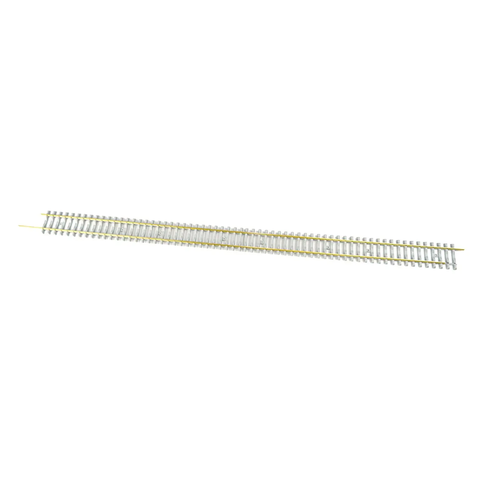 Straight Curved Model Train Track Terminal DIY Scale Railroad ABS Copper for Kids Craft Projects Photography Backdrop Scene