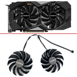 2PCS 87MM T129215SU PLD09210S12HH 4PIN GPU Cooler Fan For Gigabyte RTX2070 GTX1660Ti GTX 1650 RTX 2060 2070 Card Cooling Fans