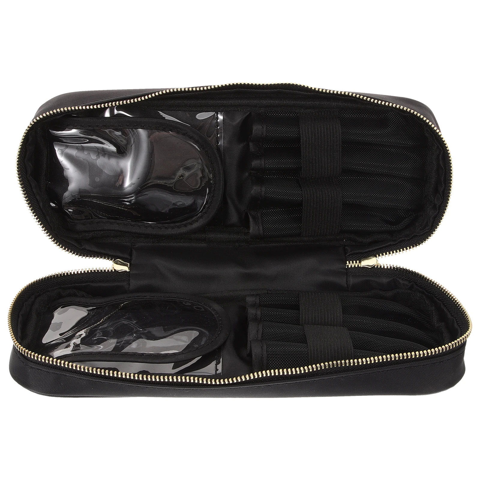 

Makeup Brush Bag Oxford Cloth Travel Case Portable Compact Pouch Makeup Brush Traveling Case Storage Organizer