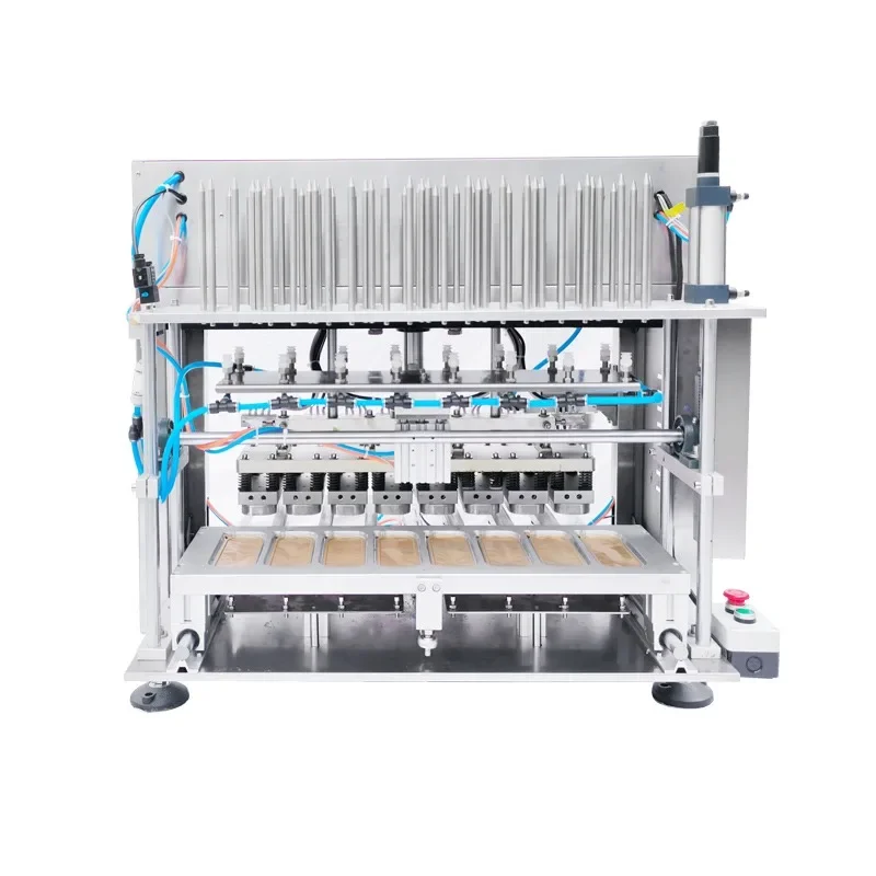 semi-automatic aluminum foil box sealing machine, aluminum box tin box lunch   takeaway baler