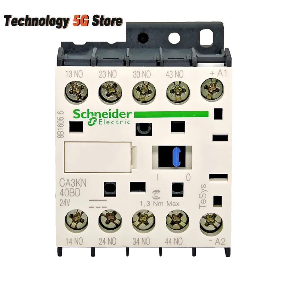 

New Original Schneider Electric Tool Circuit Control Loop Accessory CA3KN40BD CAK Contactor Relay 4NO+0NC DC24V TeSys K Contact