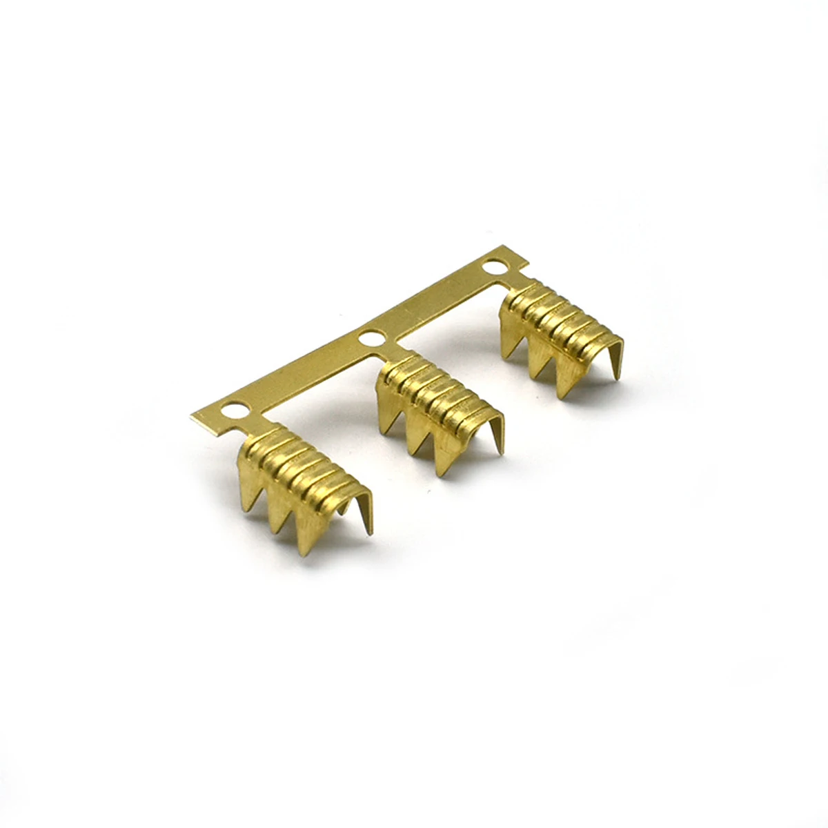 100/300pcs Brass Shark Tooth U-Type Crimp Wire Connector Crocodile Tooth Splice Terminal for Electrical Wiring