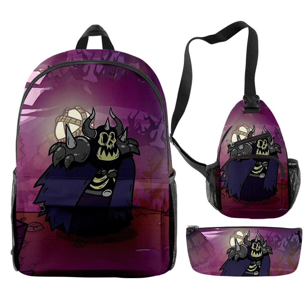 

Classic Novelty Cool Nobody Saves the World 3D Print 3pcs/Set pupil School Bags Travel Laptop Backpack Chest Bag Pencil Case