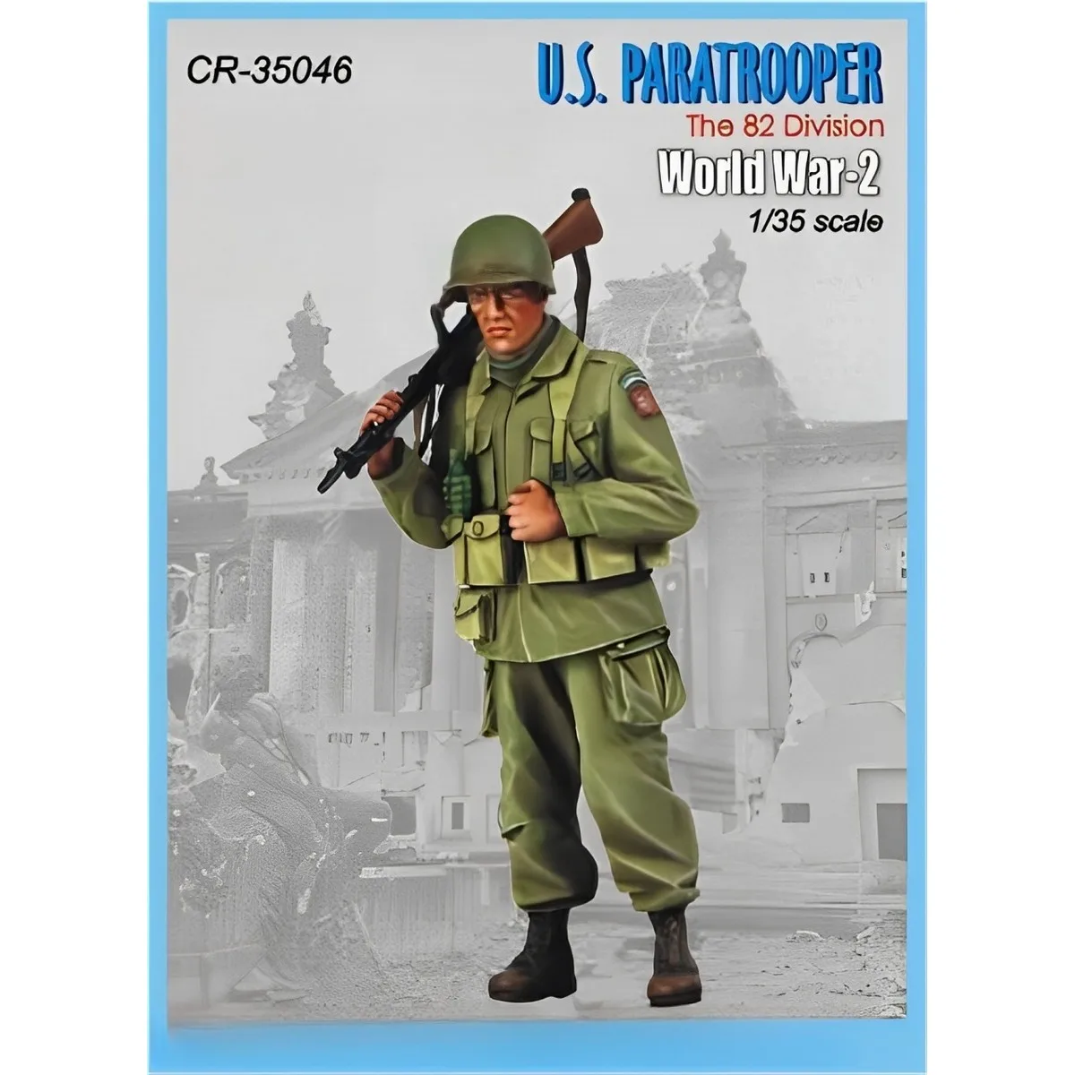 1/35 Scale Doll Resin Model Kit - Military Theme - American Paratroopers - Unassembled and Unpainted - 1354R