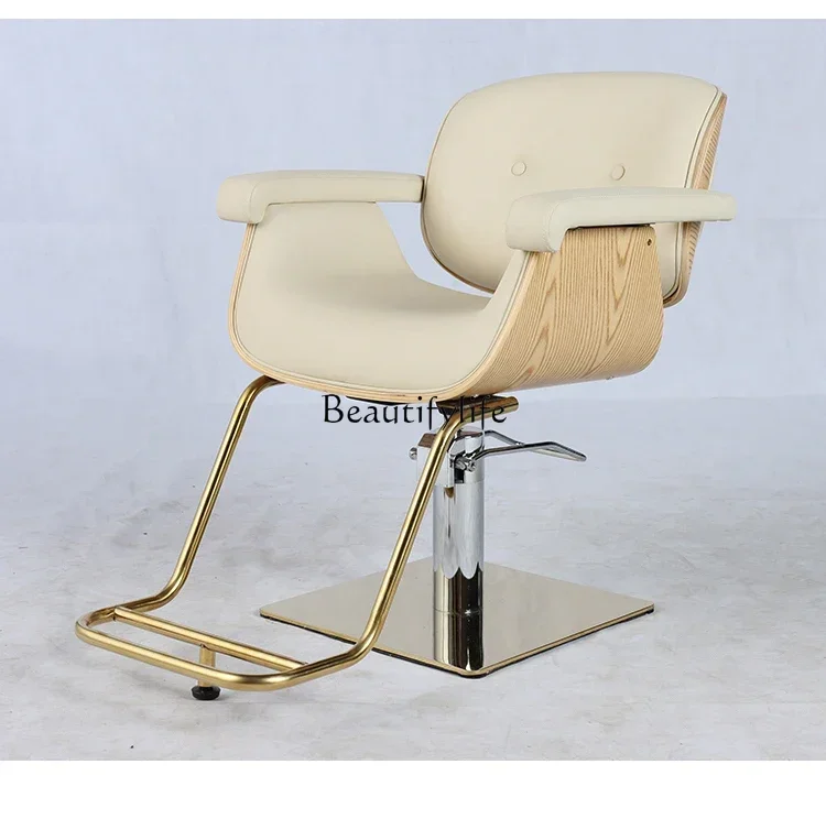 Barber Shop Hairdressing Chair for Hair Salon Hair Cutting Adjustable Rotating Barber Chair