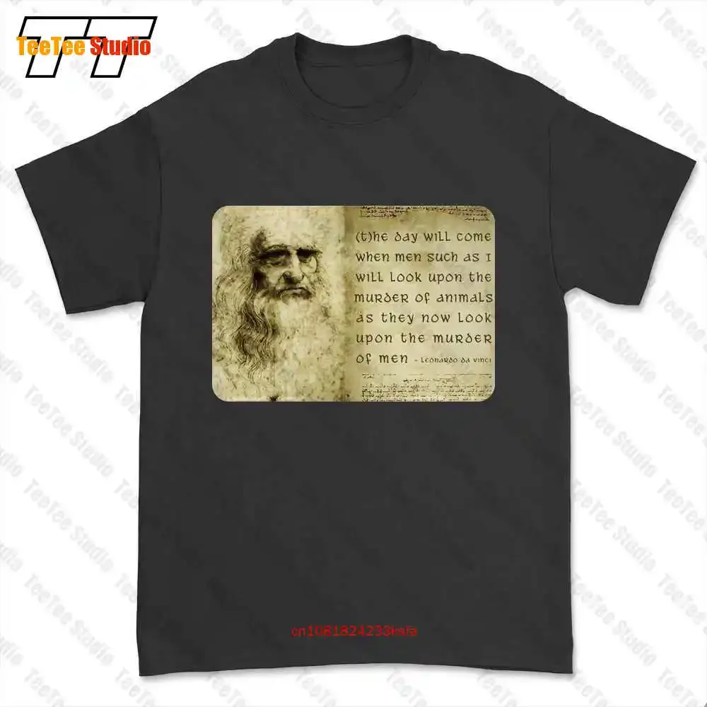 

Leonardo Da Vinci Pro Animal Welfare T-shirt Tee 610H