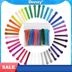 DENXY 1040pcs/pack Dental Orthodontic Elastic Ligature Ties Rubber Band Elastic O Ring Tie O High Quality Orthodontic Bracket