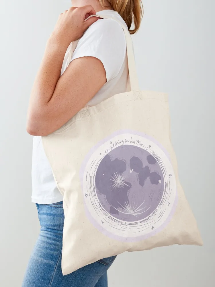 

Anything for our Moony Tote Bag personalized tote bag tote bag men's hand bags great