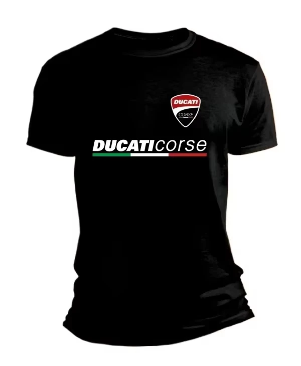 Heißer Verkauf Motorradfahrer Ducati T-Shirt Outdoor-Sport-Rennanzug 2025 Neu Schnelltrocknend Übergroß Sommer Kurzarm – Detail 9