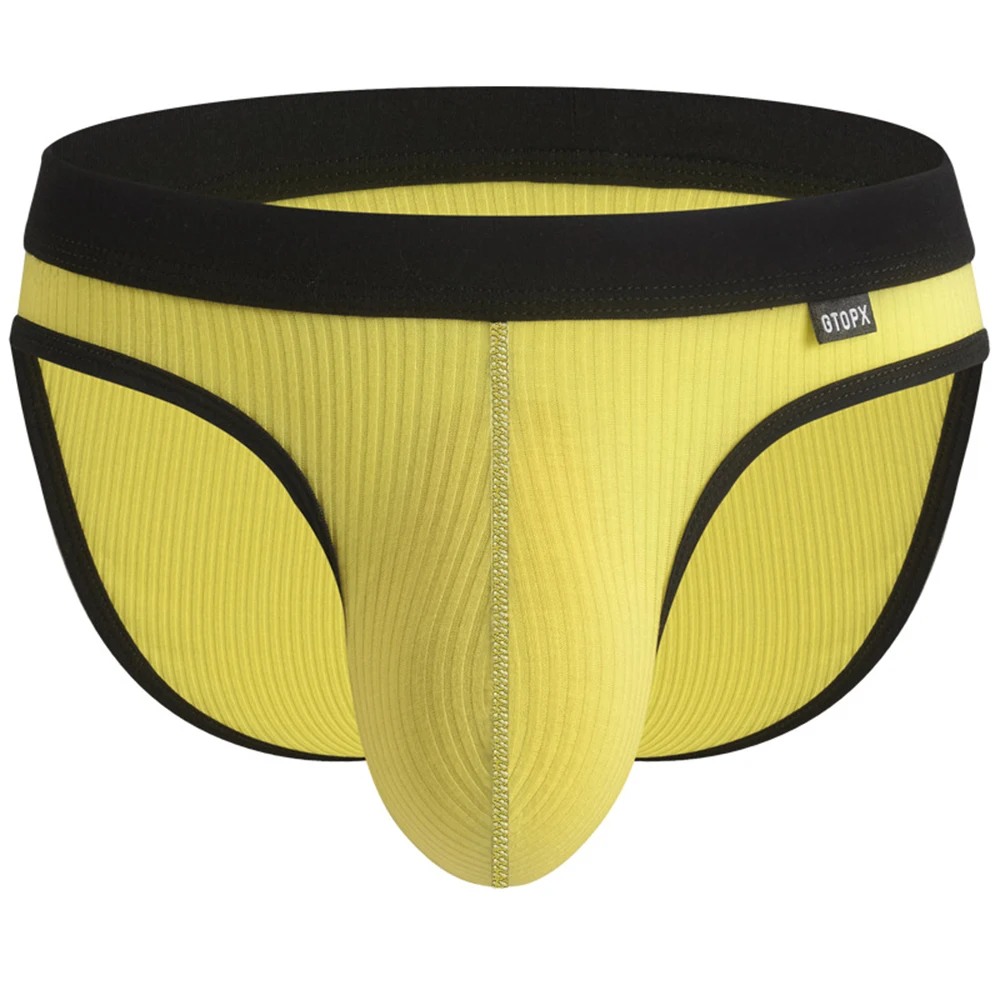 

1pc Men's Underwear Briefs Shorts Breathable U-Convex Pouch Panties Lingerie Man Sexy Low Waist Underpants