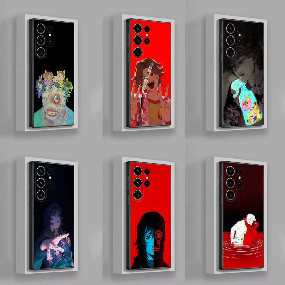 

Cartoon Mouthwashing Game Phone Case For Samsung S22,S24,S20,S25,S23,S30,S21,Ultra,Plus,5G ,Fe,Lite Black Cover