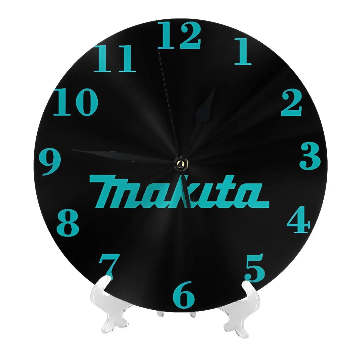 Makita Wall Clock Easy to Read Wall Mounted Clock With Silent for Home Decor