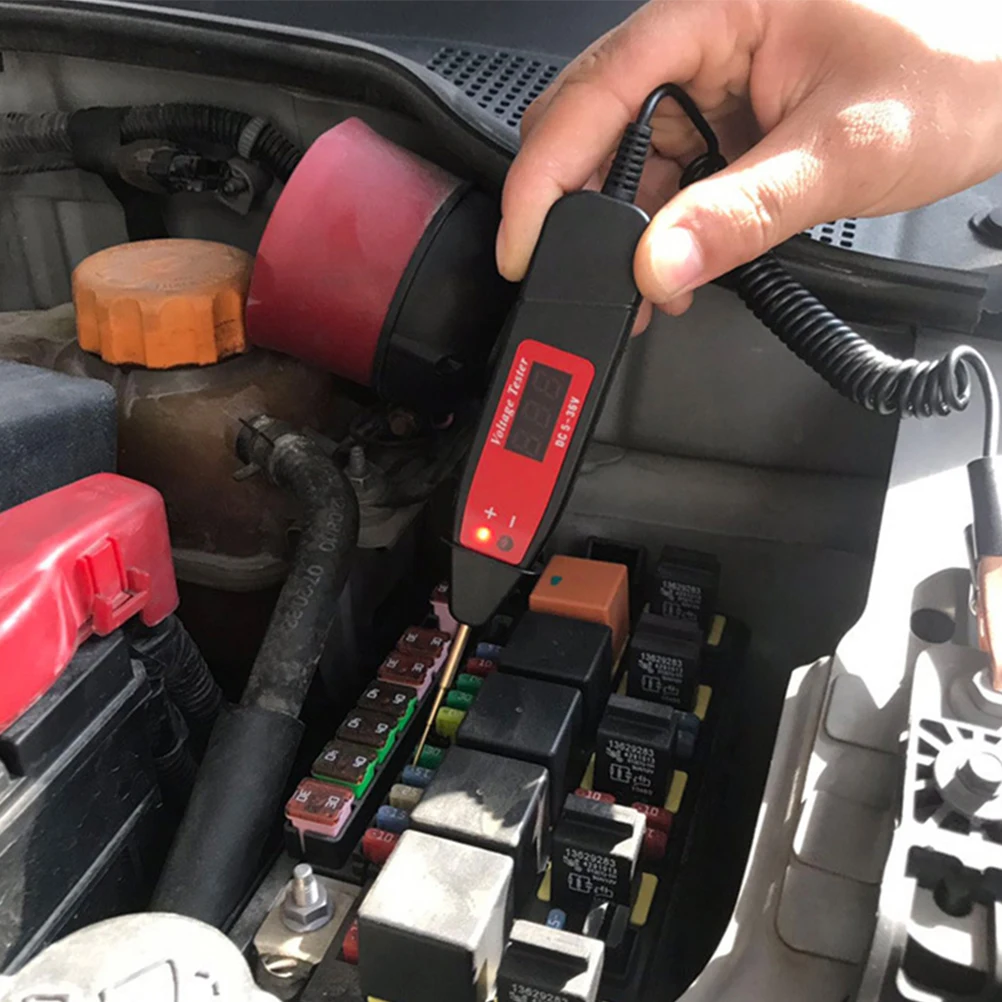 

Digital Test Light Voltage Pen LCD Circuit Tester Car Electrician Home Use Probe Digital Voltage Pen