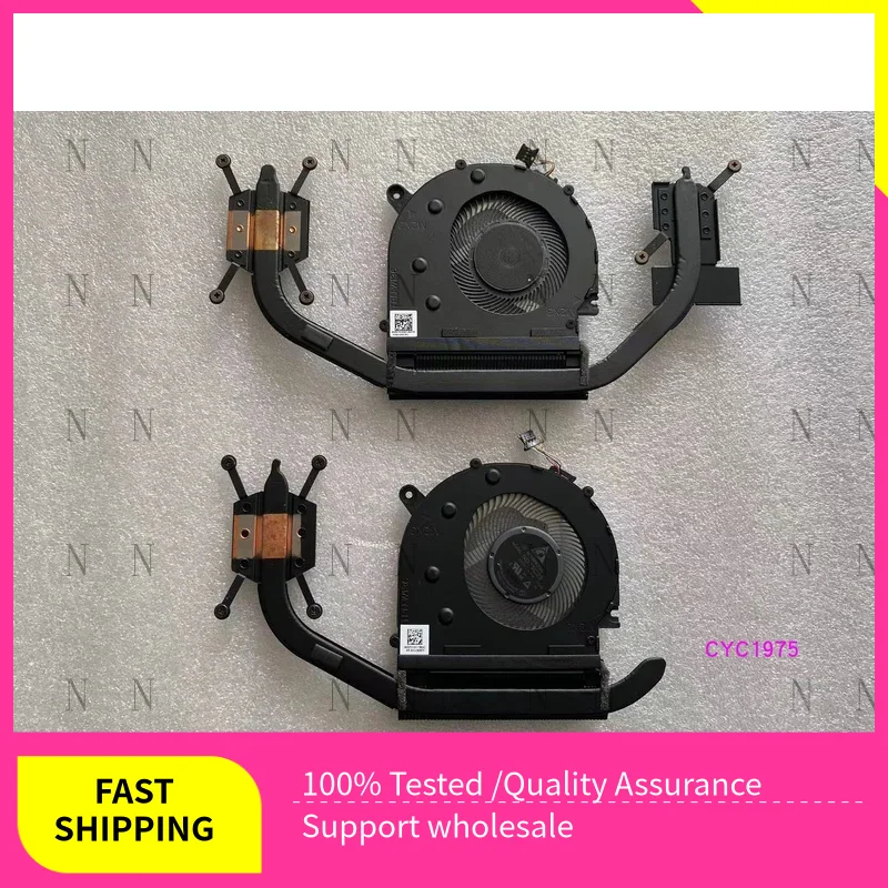 

YJJ Heatsink w/Cooling Fan CPU for HP ENVY 13 13-AH TPN-W136 L19527-001 L19526-001