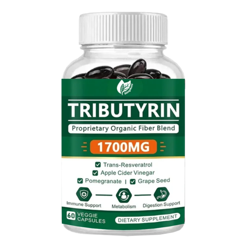 

Добавка Tributylin — высококачественная пищевая добавка Butyrate Gut, 60 таблеток