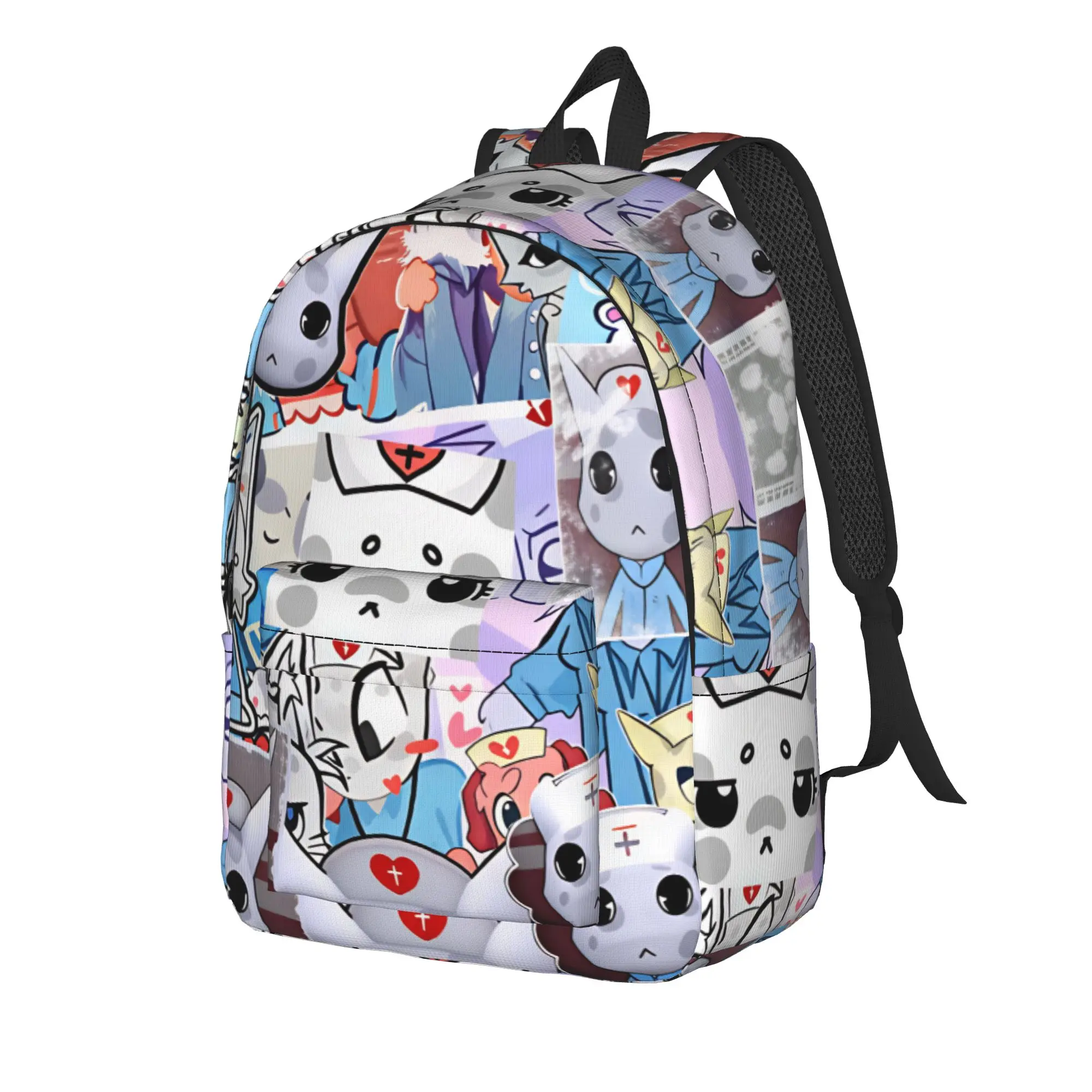 Animal Hospital Backpack Student  Durable Backpacks Polyester Aesthetic High School Bags Daily Custom Rucksack