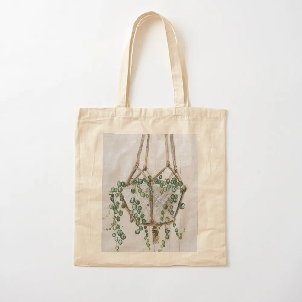 String Of Pearls Tote Bag tote bags aesthetic Canvas bag female bag Canvas shoulder